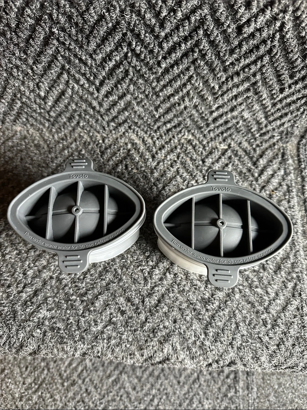 Football Shaped Ice Cube Molds
